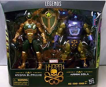 HASBRO MARVEL LEGENDS 2019 2PACK HYDRA HYDRA SUPREME & ARNIM ZOLA